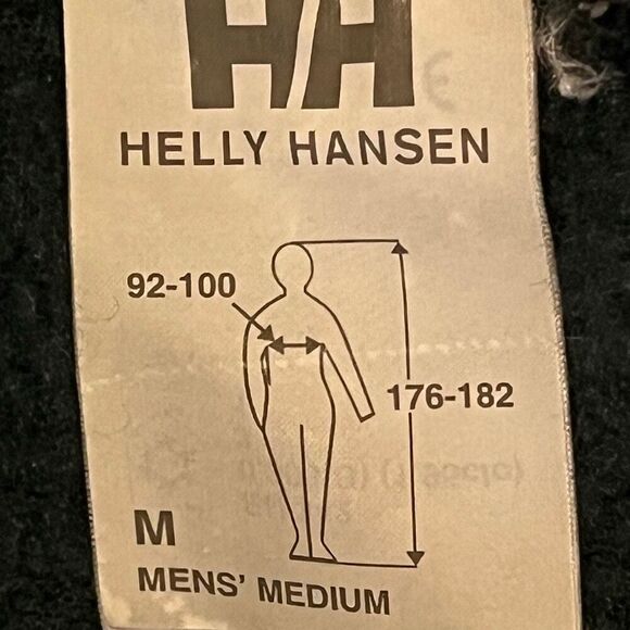 Helly Hansen Men’s Work Wear Green Qtr. Zip Sherpa Long Sleeve Sweater Sz M - Picture 8 of 8